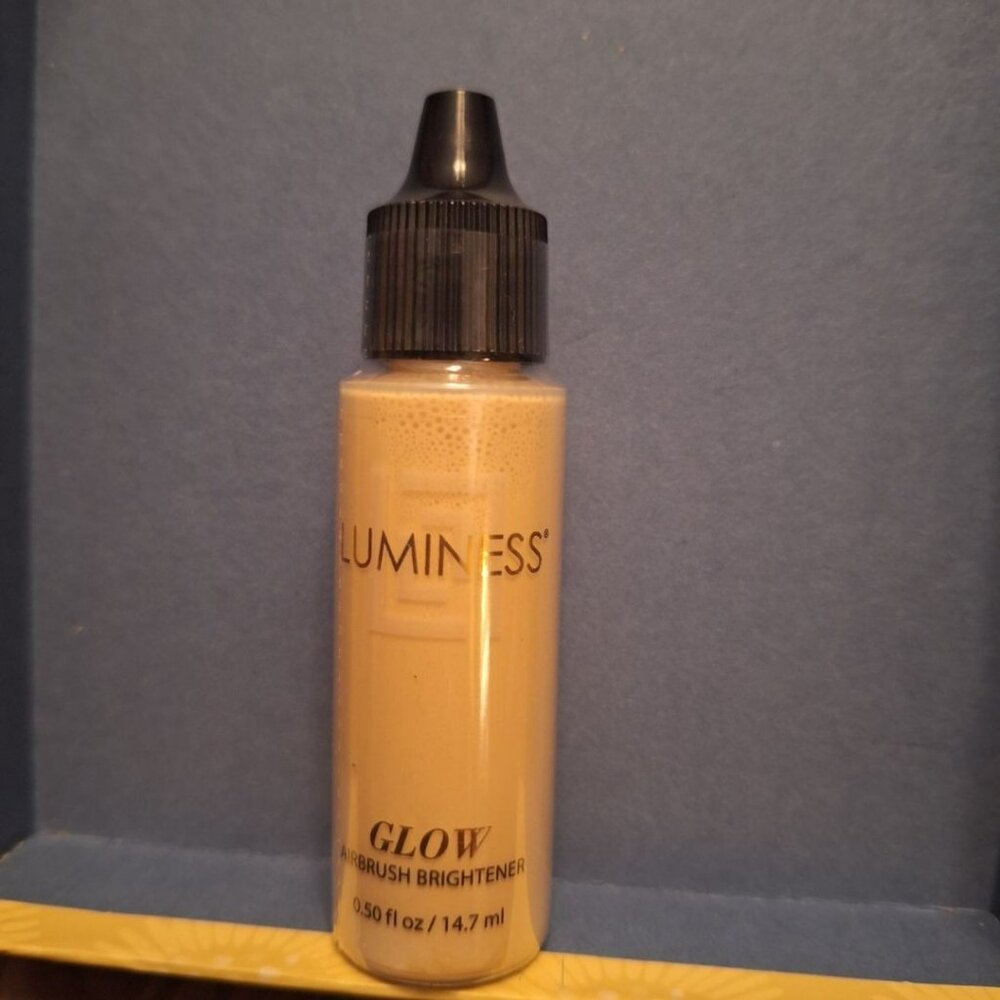 Luminess‎ Airbrush Brighten Glow Bottle Drops 0.50fl oz USA Complexion Mist